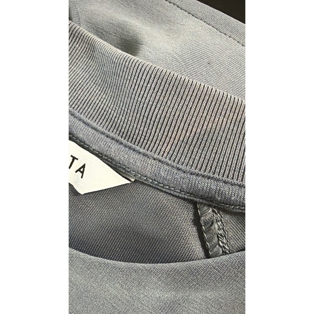 Athleta Seasoft Crewneck Sweatshirt Cosmos Grey Medium SP24 532401 - Picture 10 of 12